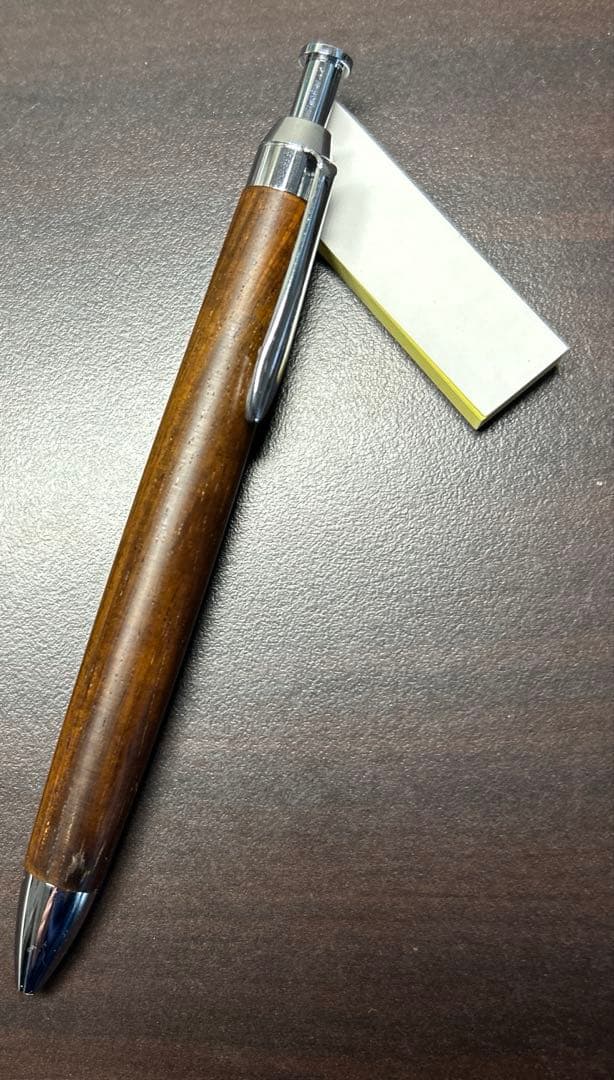 美しいローズウッドの木軸シャーペン0.5mm①
