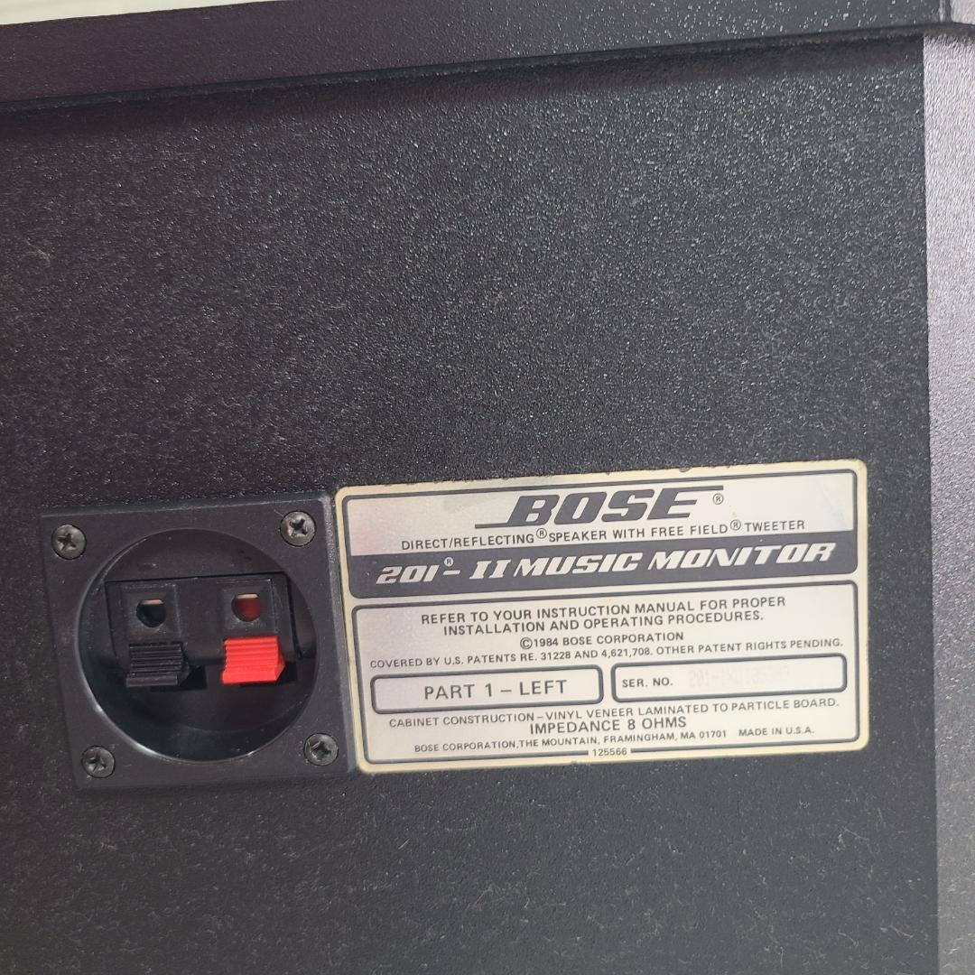 Bose 201-II ミュージックモニター スピーカー