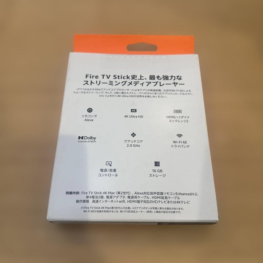 テレビ Fire TV Stick 4K Max