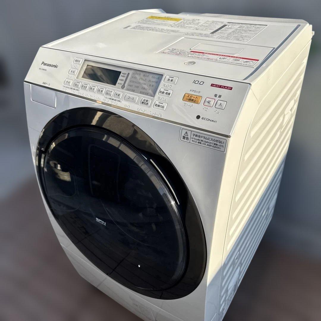 美品 Panasonic ドラム式洗濯乾燥機 10/6kg エコナビ搭載