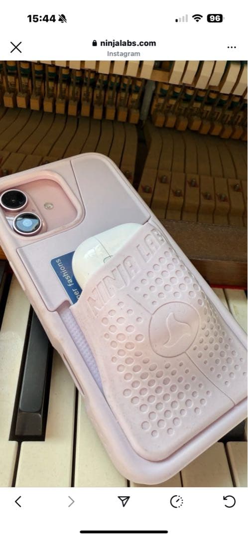 NINJA LABS iPhone16promax ケース