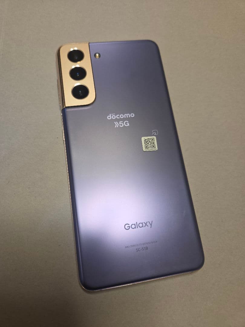 Samsung Galaxy S21 5G パープル 本体