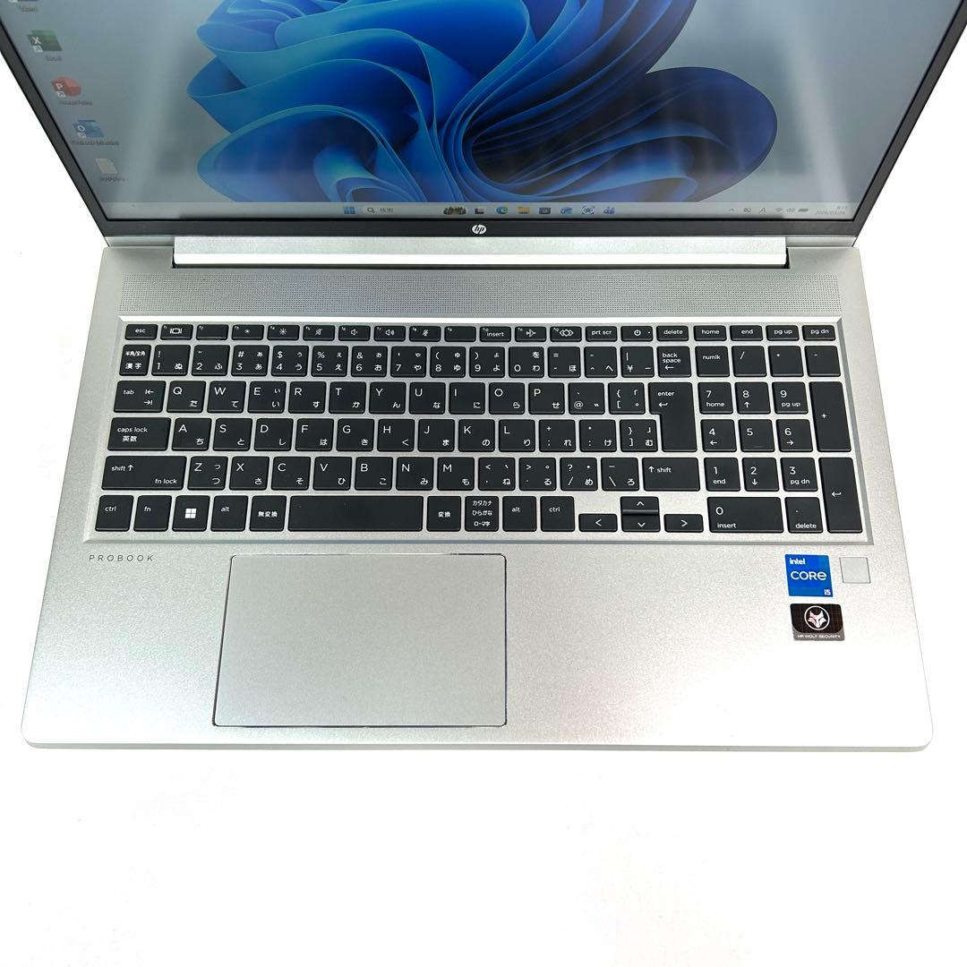 美品 HP Probook 450G9 i5 バッテリー良好 Office 15