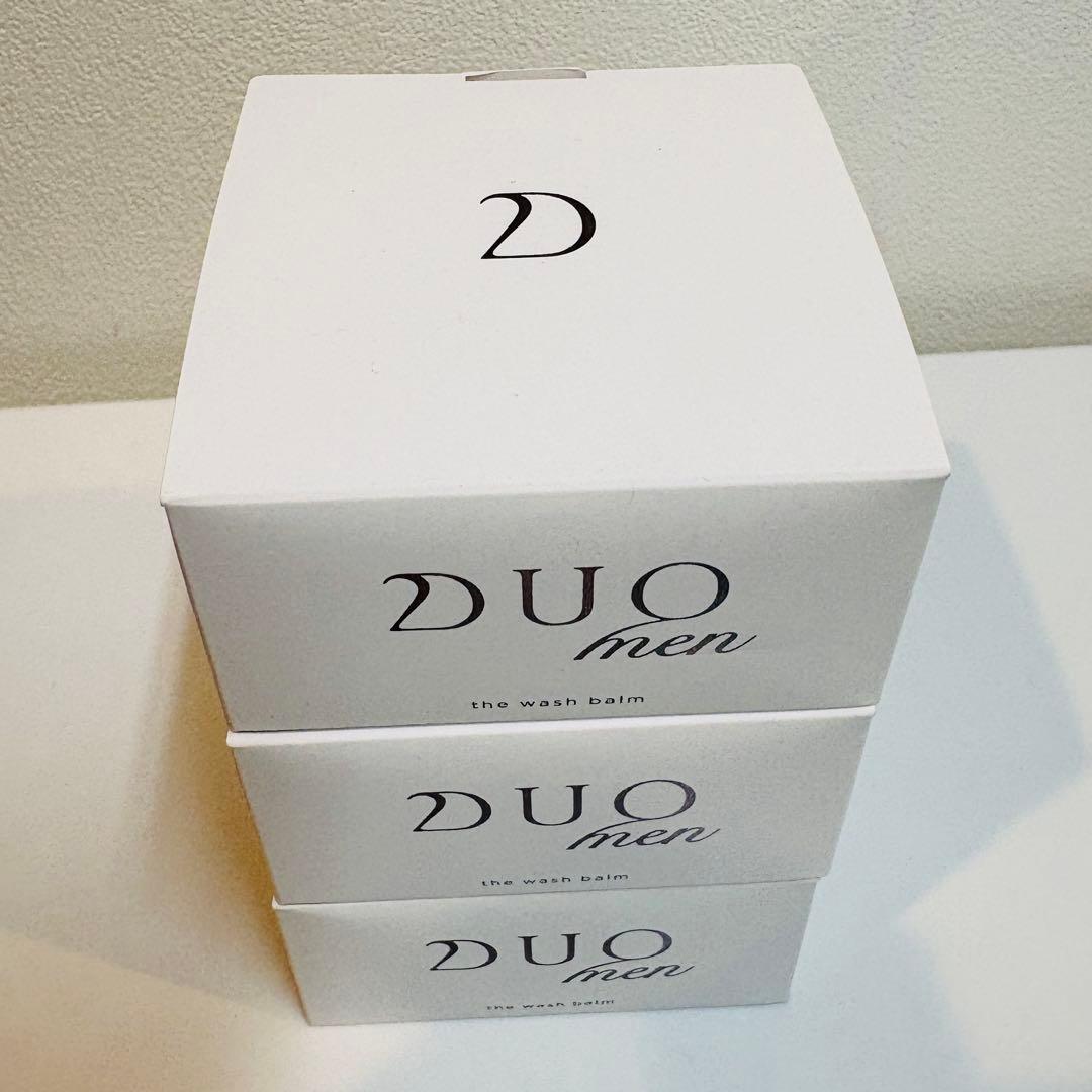 【新品未開封】DUO men ザ ウォッシュバーム 90g 3個セット