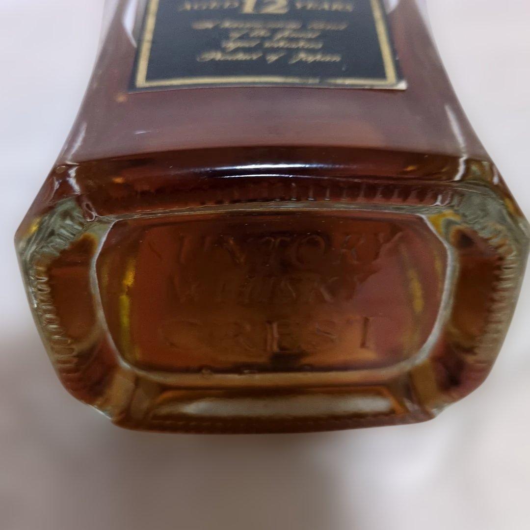 SUNTORY サントリー CRESTクレスト12年　700ml　43%　未開栓