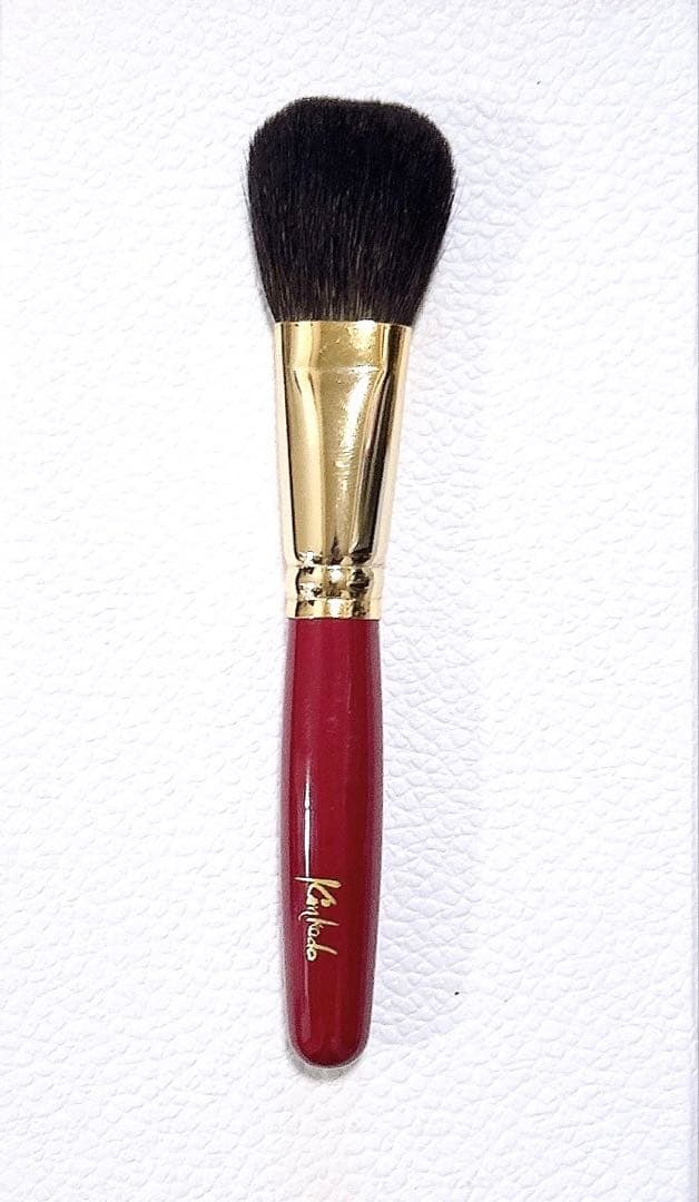 【未使用】熊野筆メイクブラシ3点セット (フェイス、チーク、リップ)