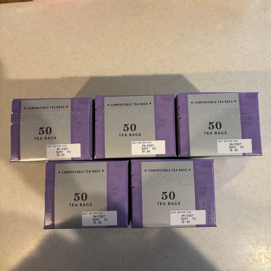 マークス&スペンサー Decaf Earl Grey 50個入り　5個セット