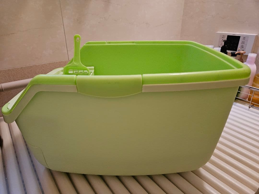 【廃盤品/中古】アイリスオーヤマ　楽ちん猫トイレ　本体
