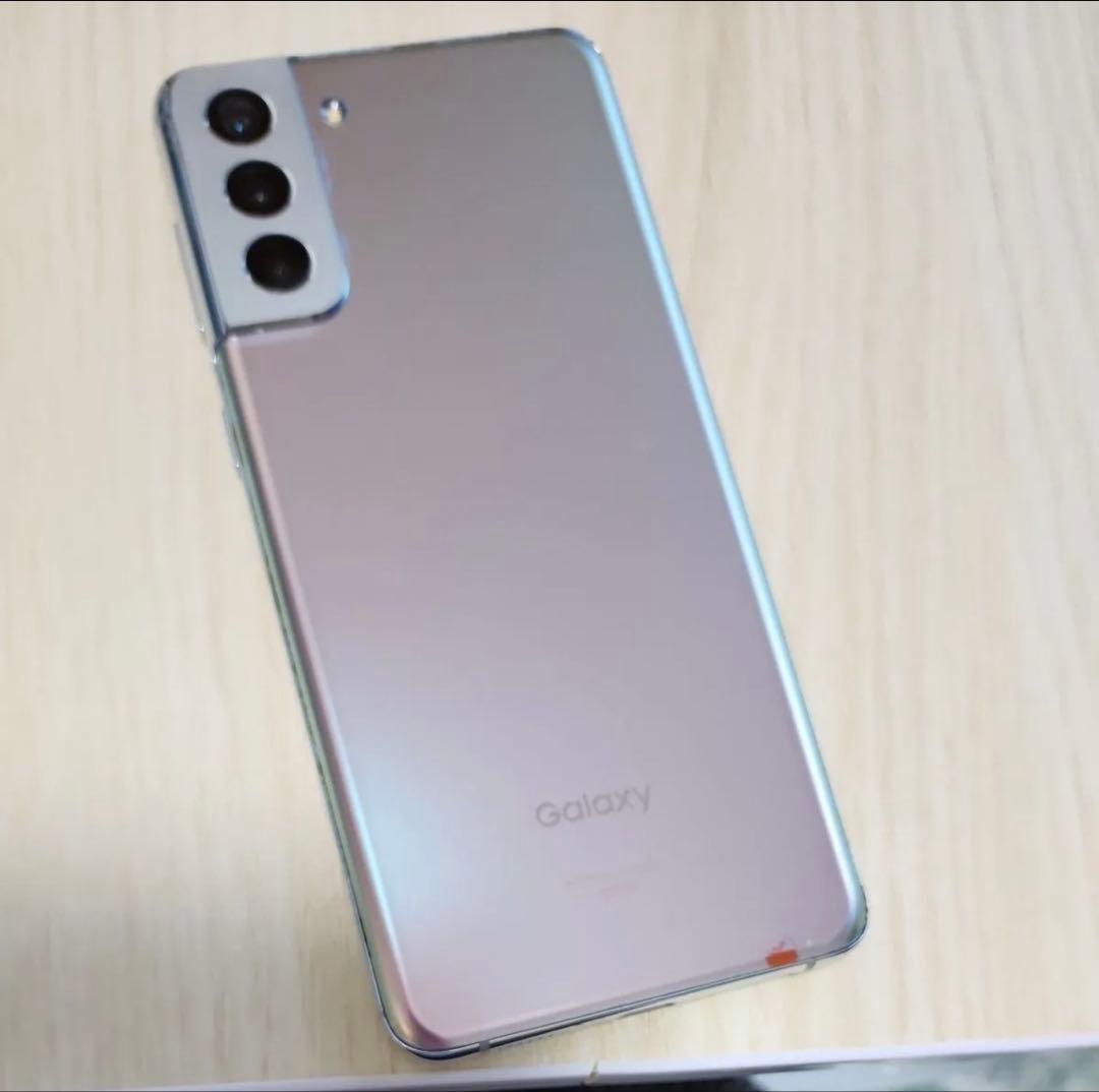 GalaxyS21+5G SCG10 au　SIMロック解除済み 訳あり