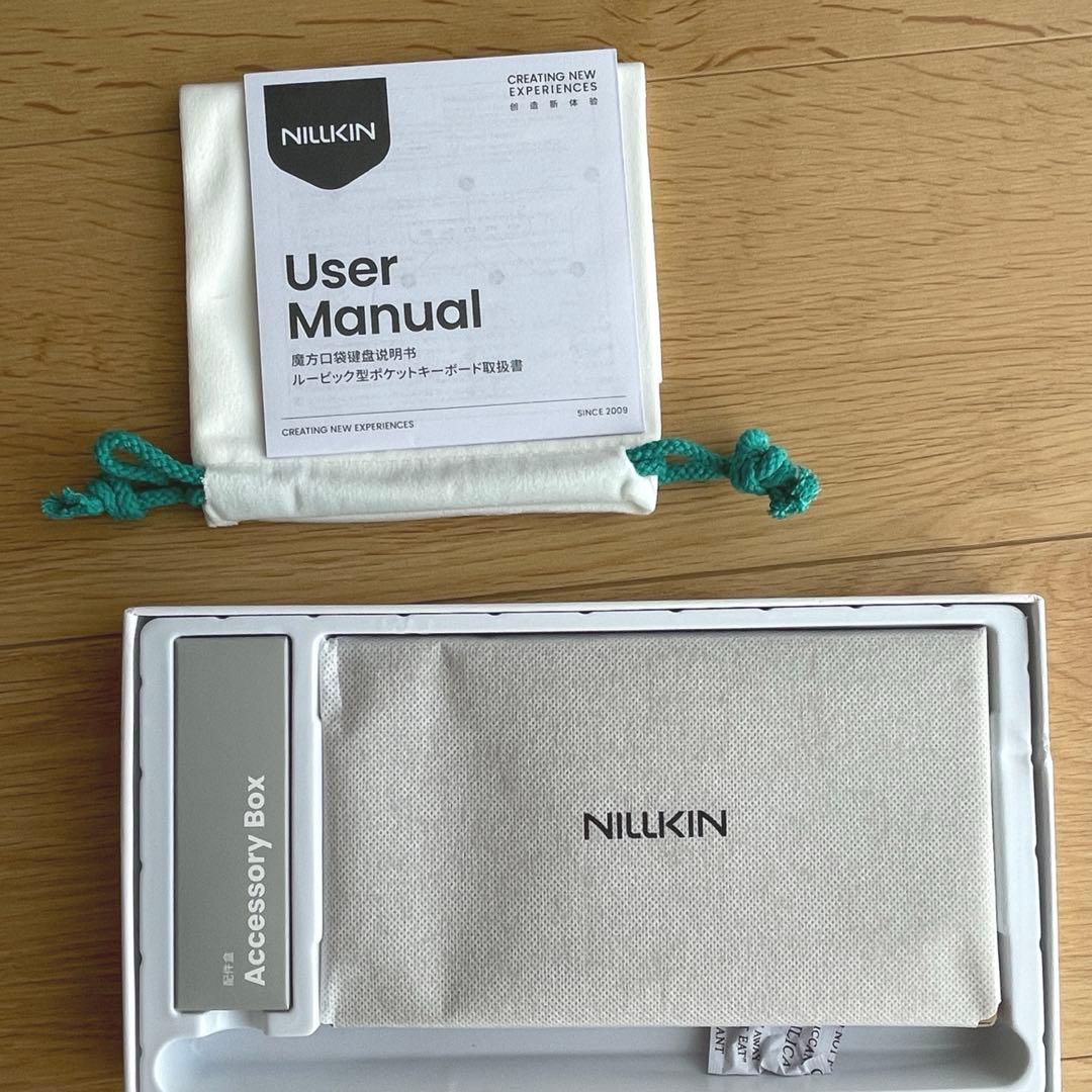 新品未使用　Nillkinキーボード 折りたたみ式 ワイヤレス　ニルキン