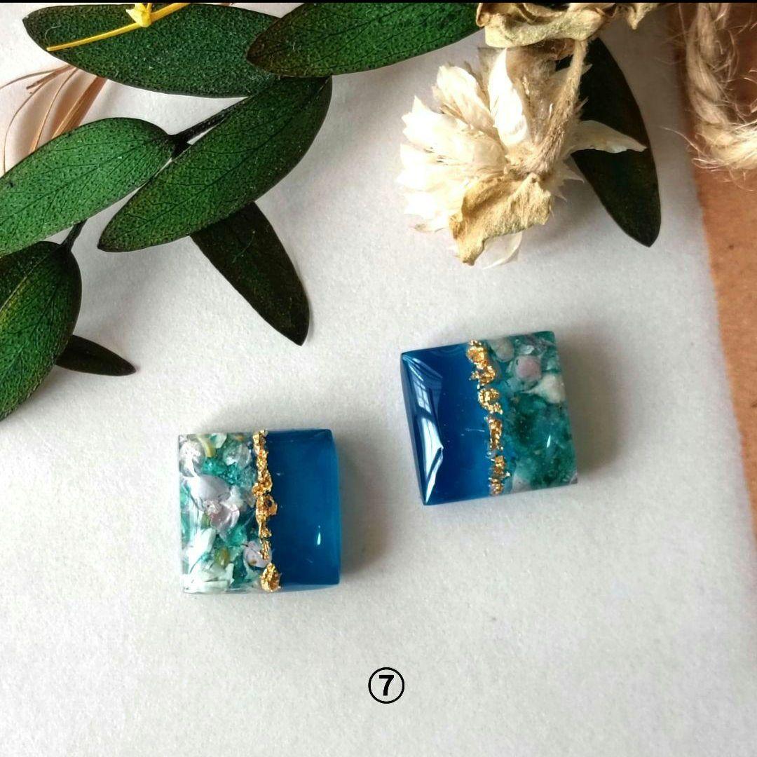 はたはた様お取置品 ネジバネ式イヤリング