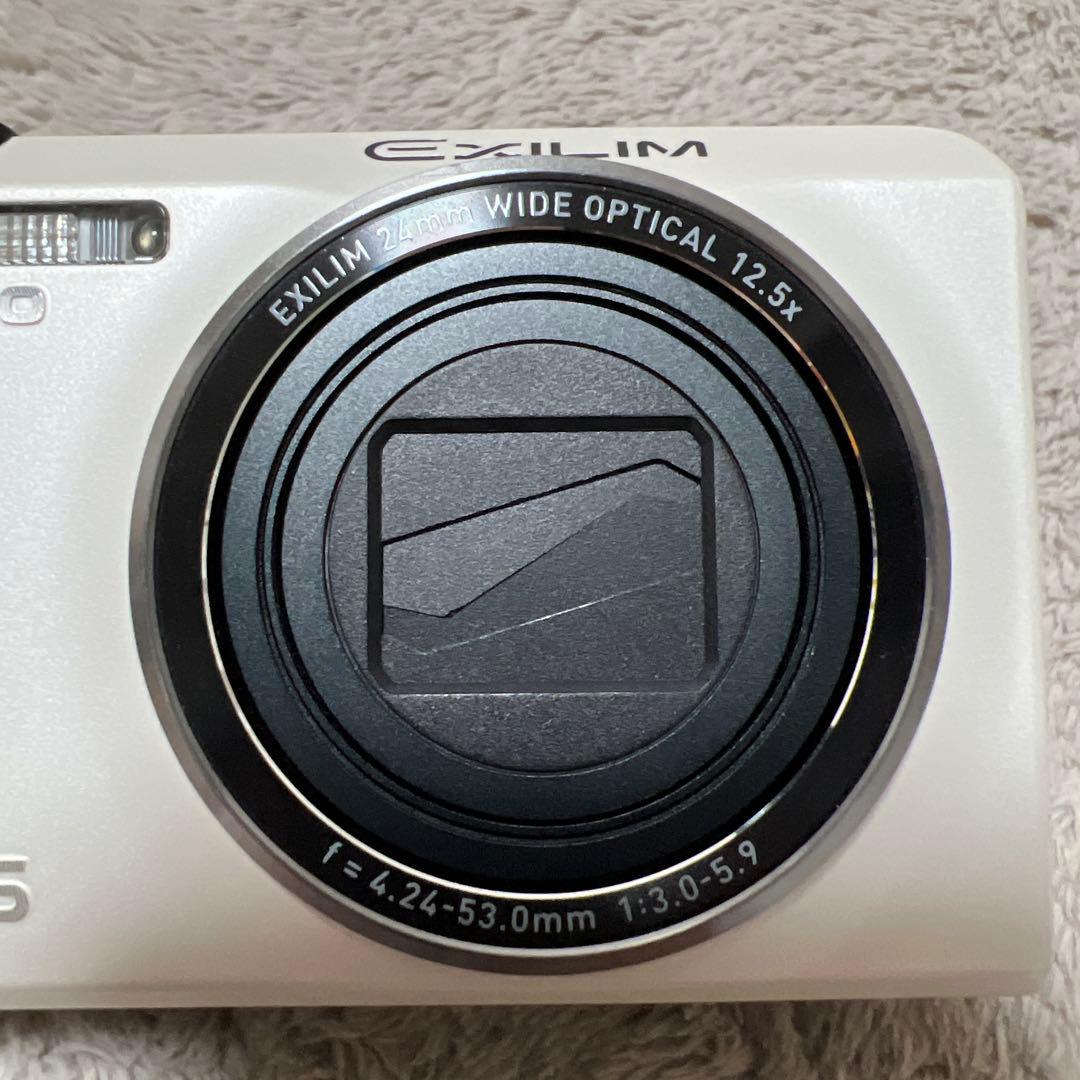 【超美品】CASIO EXILIM EX-ZR400 コンデジ 動作未確認