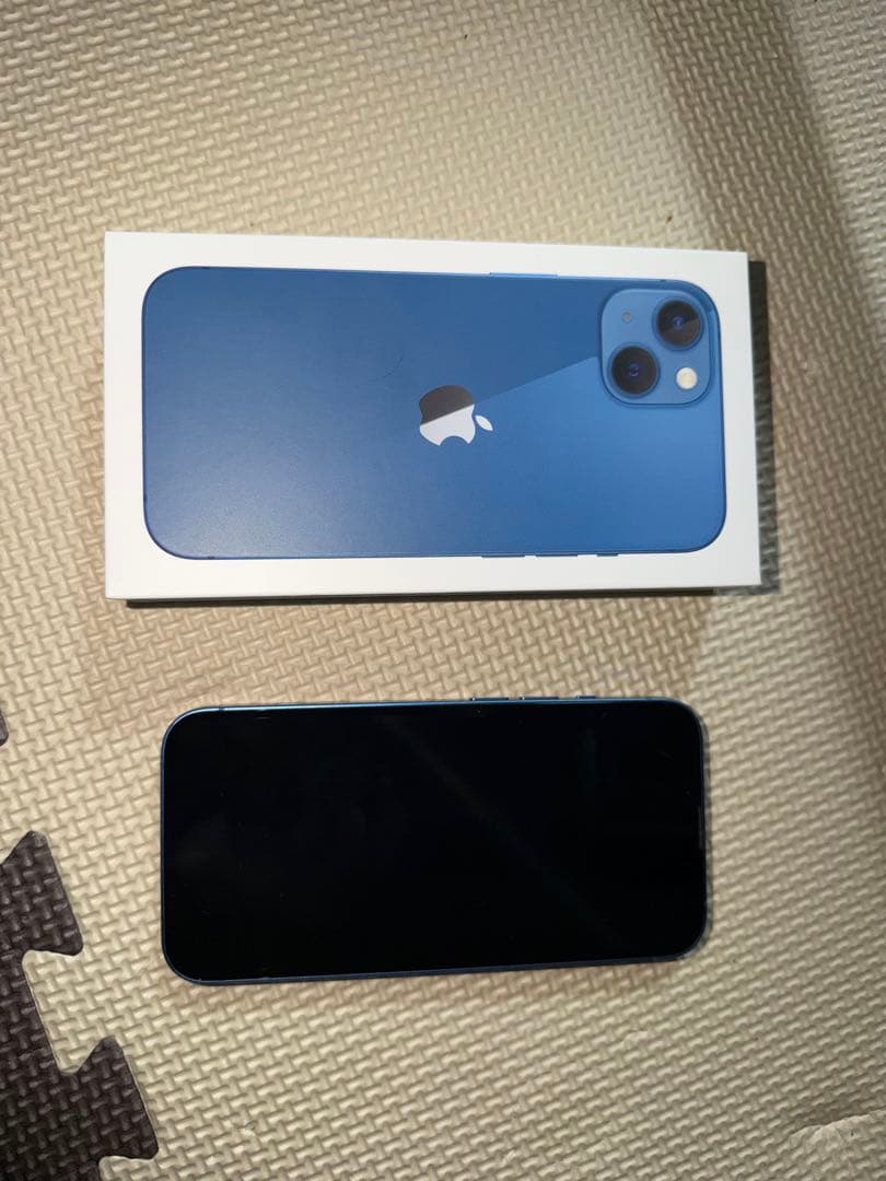 Apple iPhone 13 ブルー 本体 箱付き