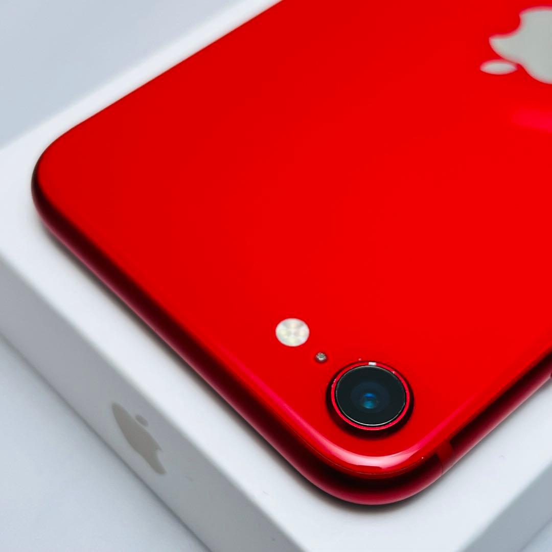 【上美品☆】iPhoneSE 第2世代 本体 Red 256GB SIMフリー