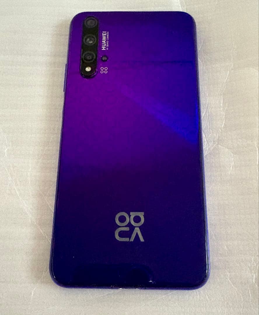 HUAWEI nova 5T パープル128GB SIMフリー