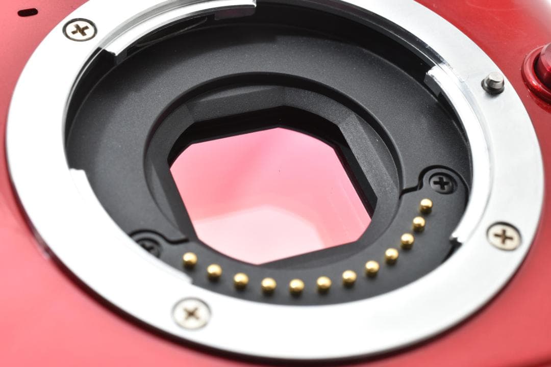 ニコン 1 J1 ミラーレスデジタルカメラボディ レッド Nikon