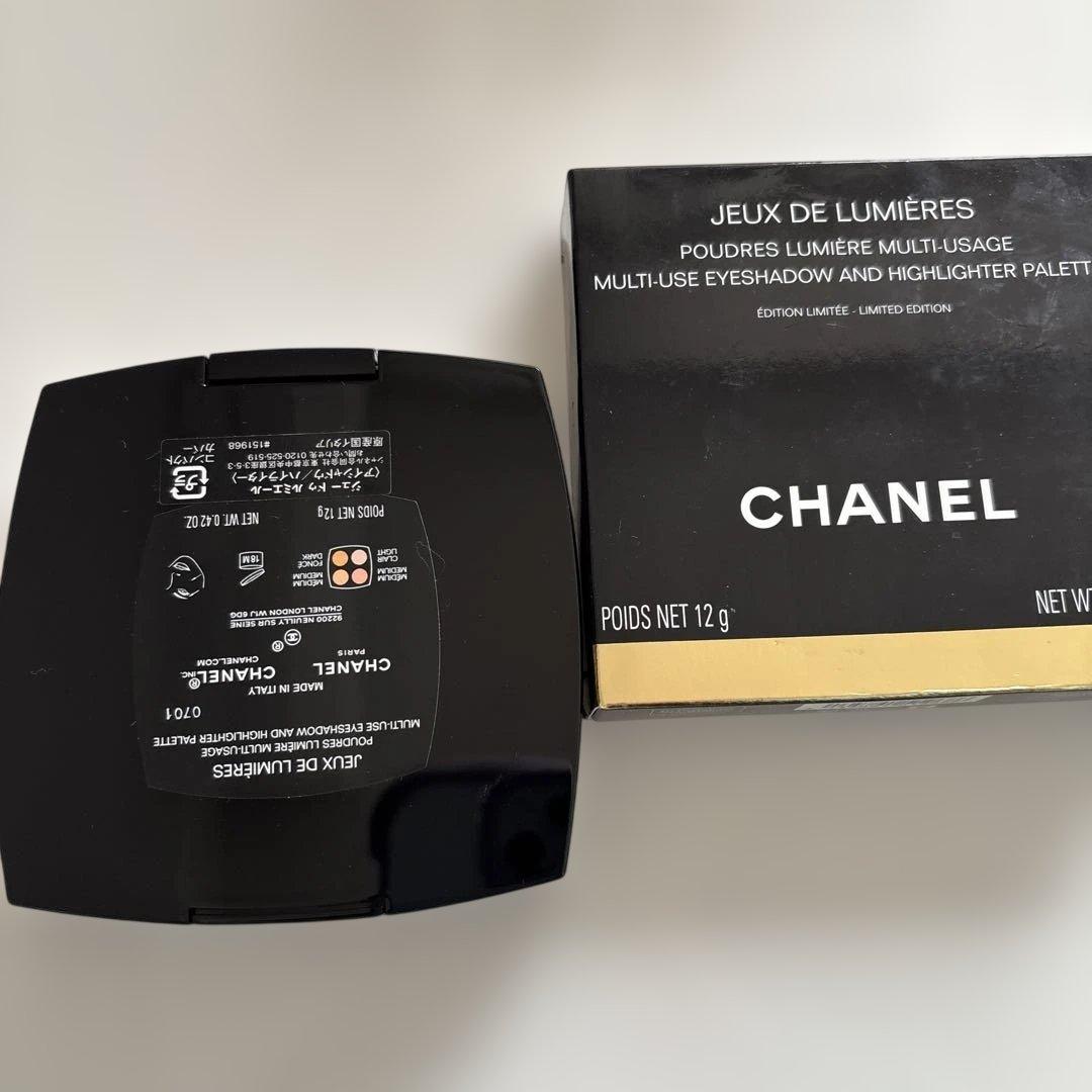 CHANEL JEUX DE LUMIÈRES アイシャドウパレット
