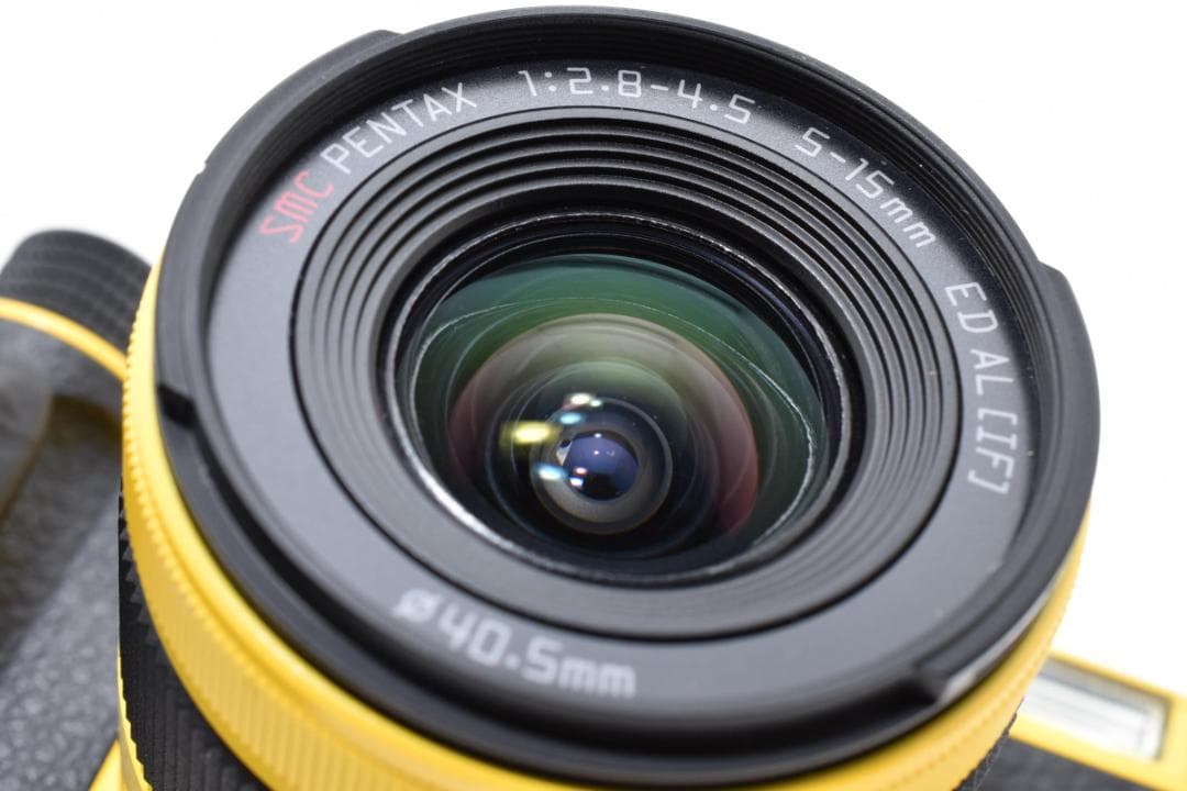 ■美品■PENTAX ペンタックス Q7 YELLOW レンズキット