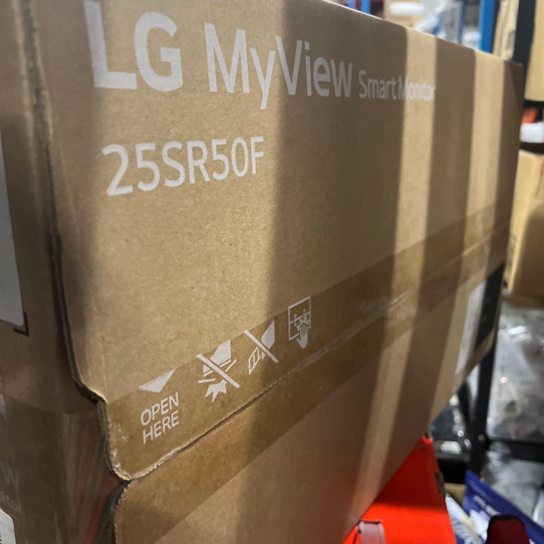 LGスマートモニター　25SR50F-W