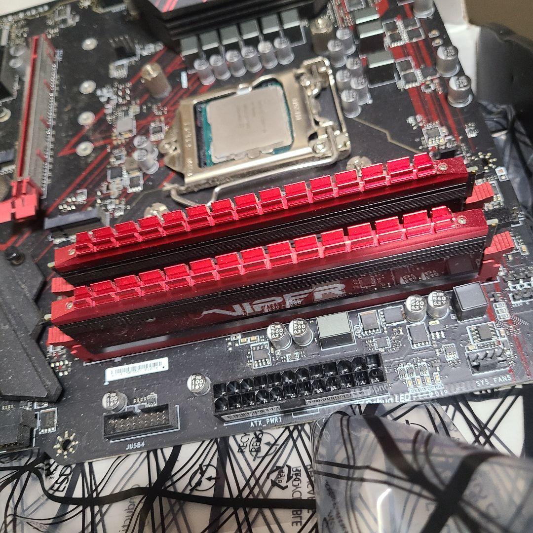 Z390 9900K メモリ16×2　マザボメモリCPUセット動作確認済み中古品