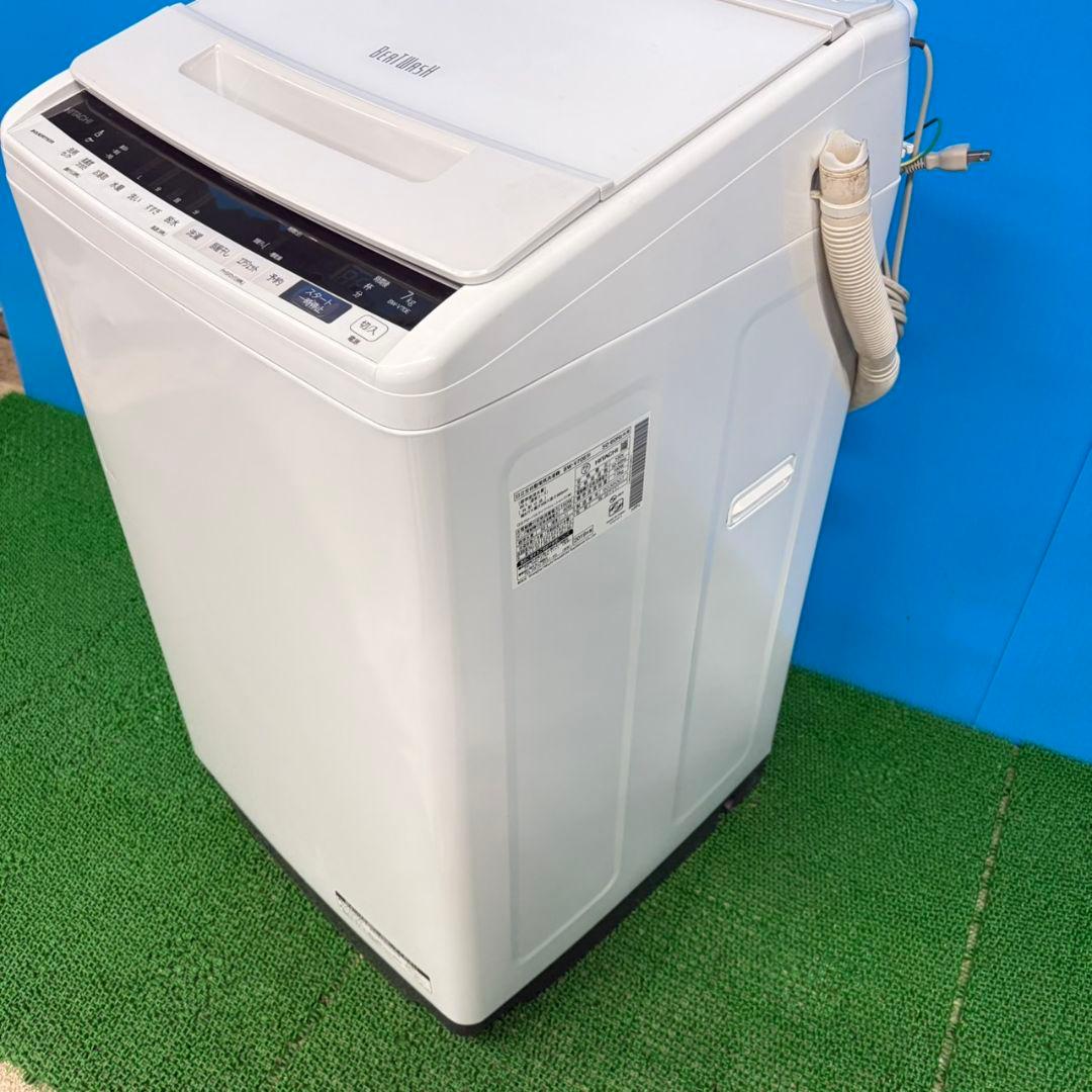 918 ホワイト 大人気 ビートウォッシュ 洗濯機 7kg 保証付 関東配送