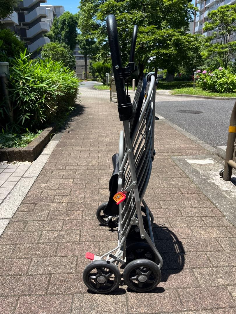 折りたたみ式シルバーカー 島製作所　ハーモニーAL