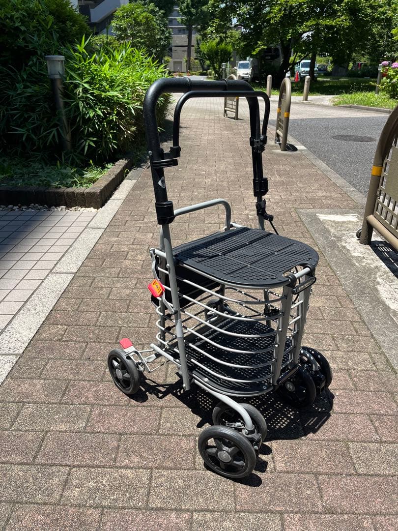 折りたたみ式シルバーカー 島製作所　ハーモニーAL