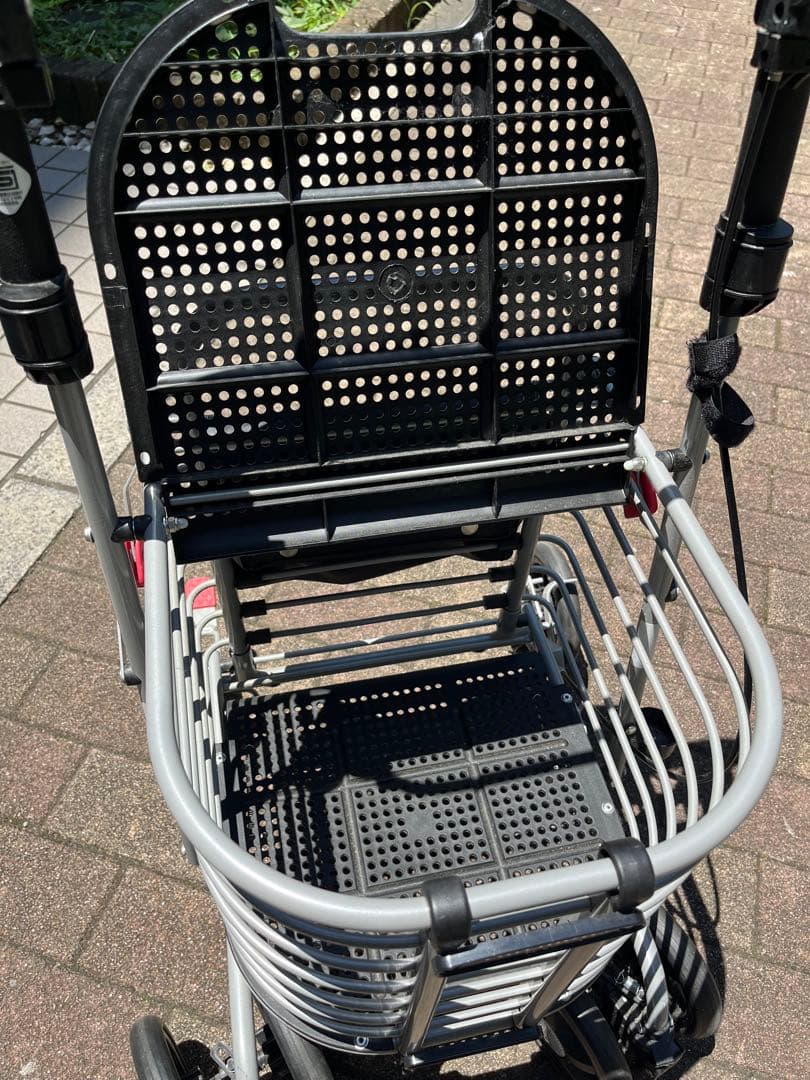 折りたたみ式シルバーカー 島製作所　ハーモニーAL
