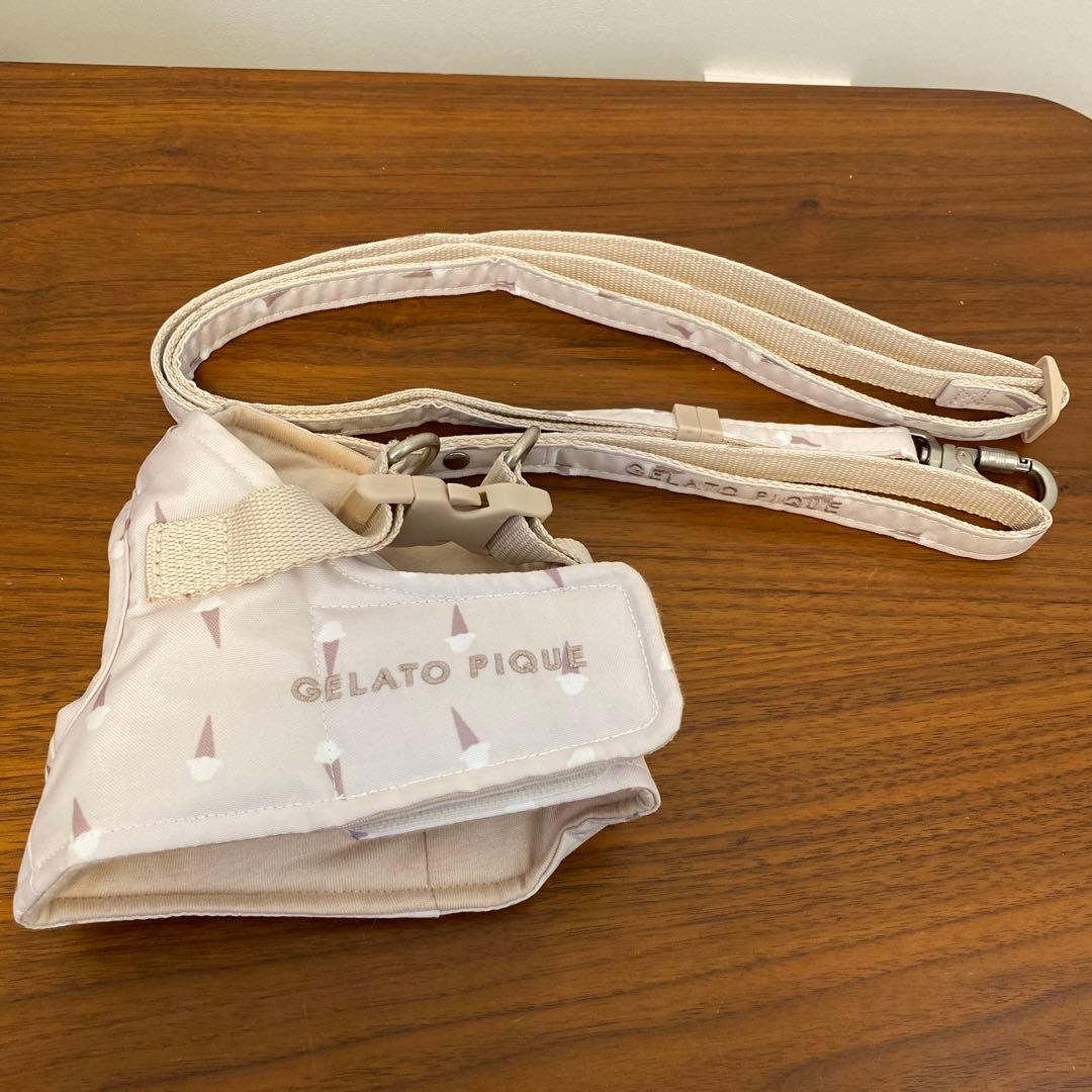 Gelato pique ハーネス リードセット アイスクリーム柄 Sサイズ
