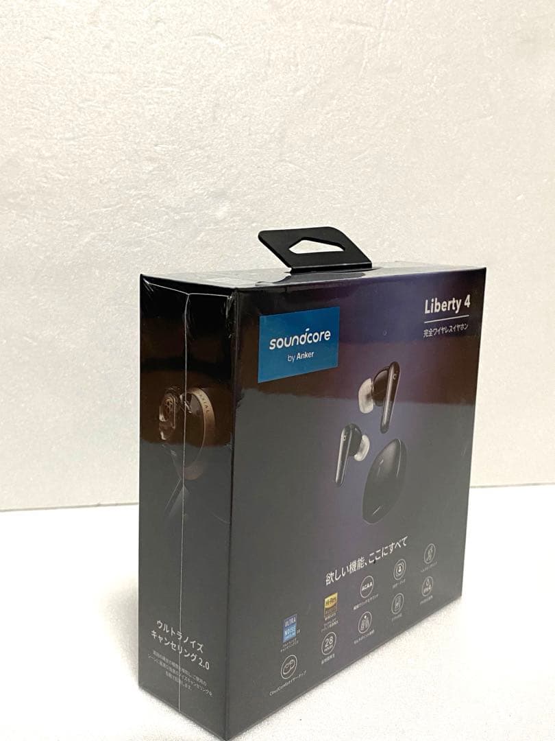 soundcore Liberty 4 完全ワイヤレスイヤホン ブラック