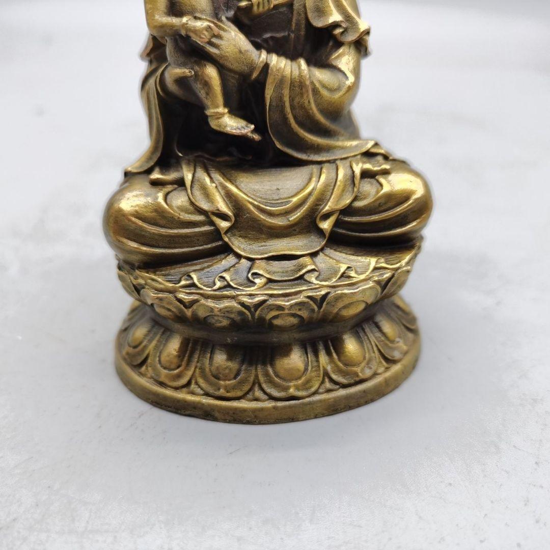 仏教美術 仏像 観音送子仏像 開運 風水 招財 置物 工芸品