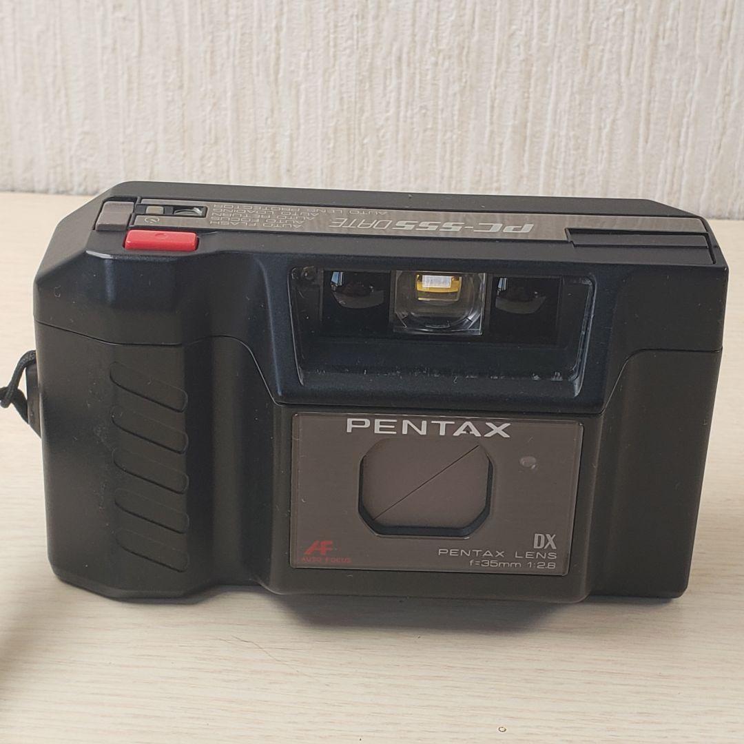 【通電OK】PENTAX PC-555 コンパクトカメラ 35mmフィルム