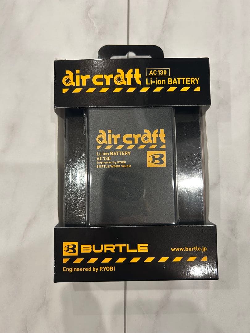 BURTLE バートル AC130バッテリー ファンユニット セット
