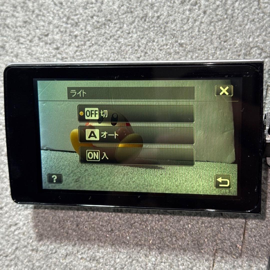 ☆動作OK JVC デジタルビデオカメラ 64GB内蔵メモリ搭載 GZ-G5-B