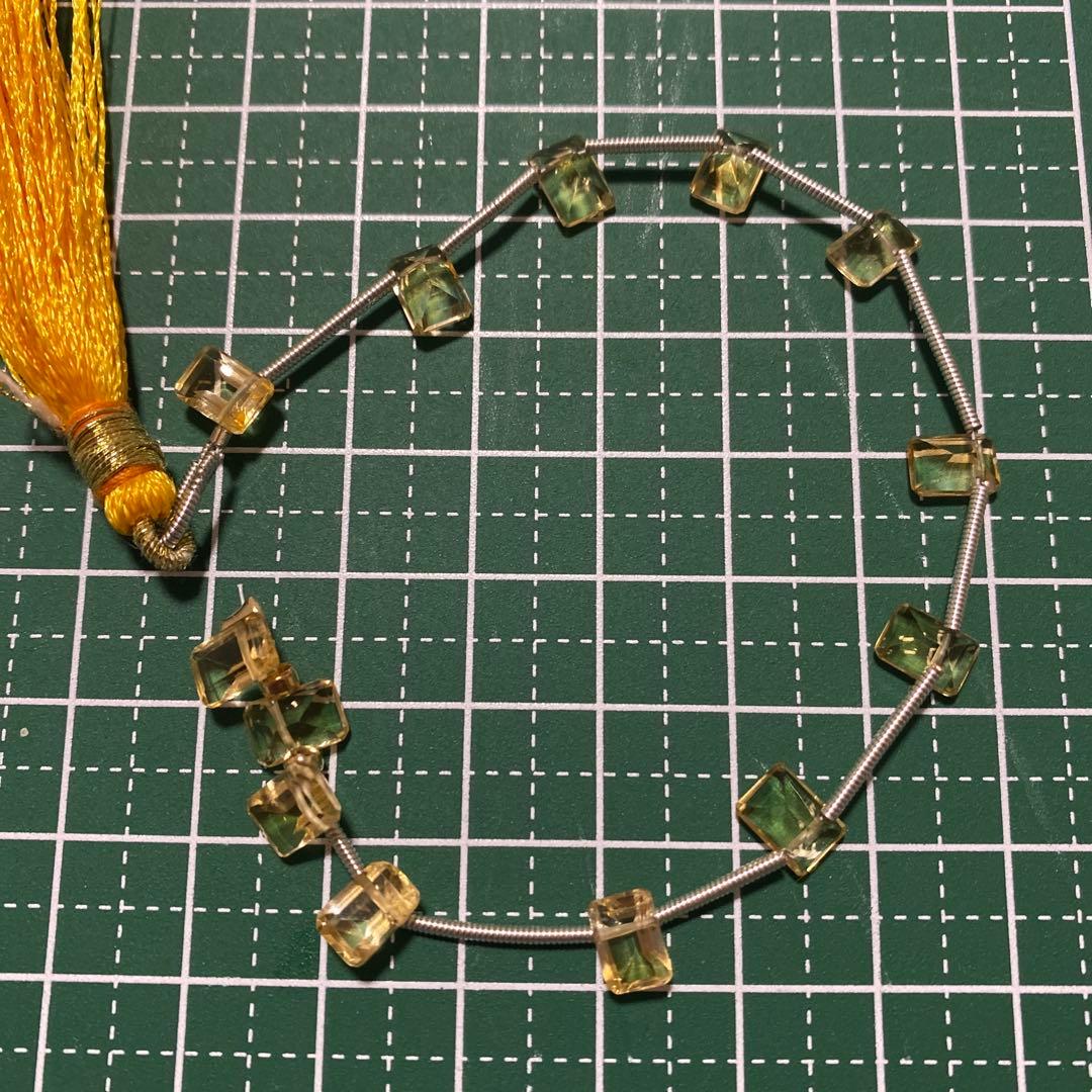 お取り置きです♡14kgf クリスタルクォーツとアメジストのチャーム