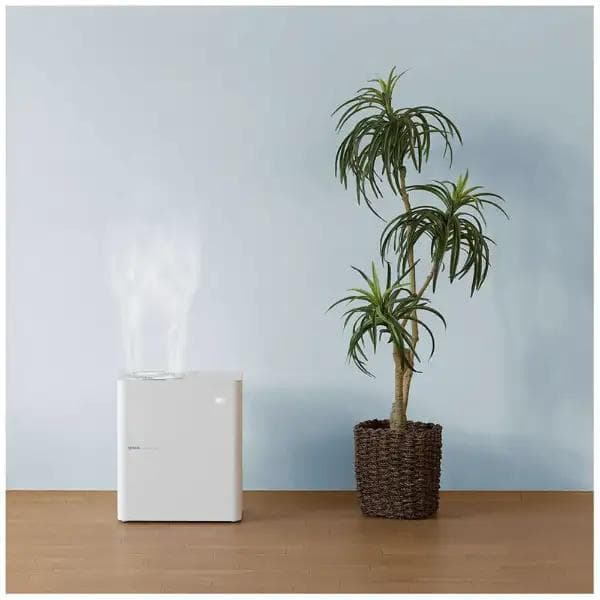 【新品未使用】サーキュレーター付パワースチーム式加湿器