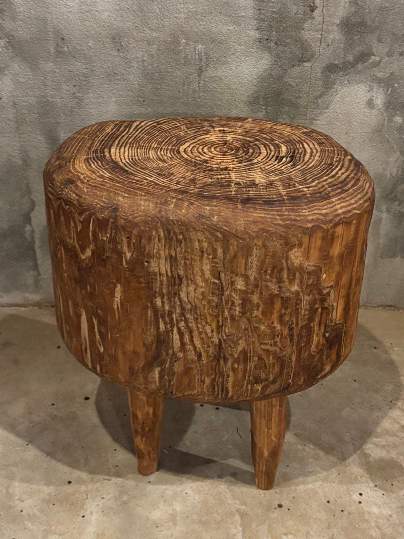流木スツール　小物置き　一点物　ハンドメイド
