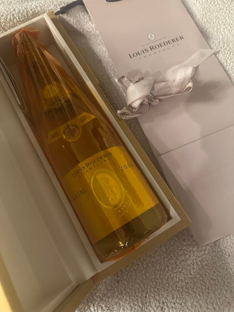 Louis Roederer Cristal 2008 ゴールドボックス　未開封