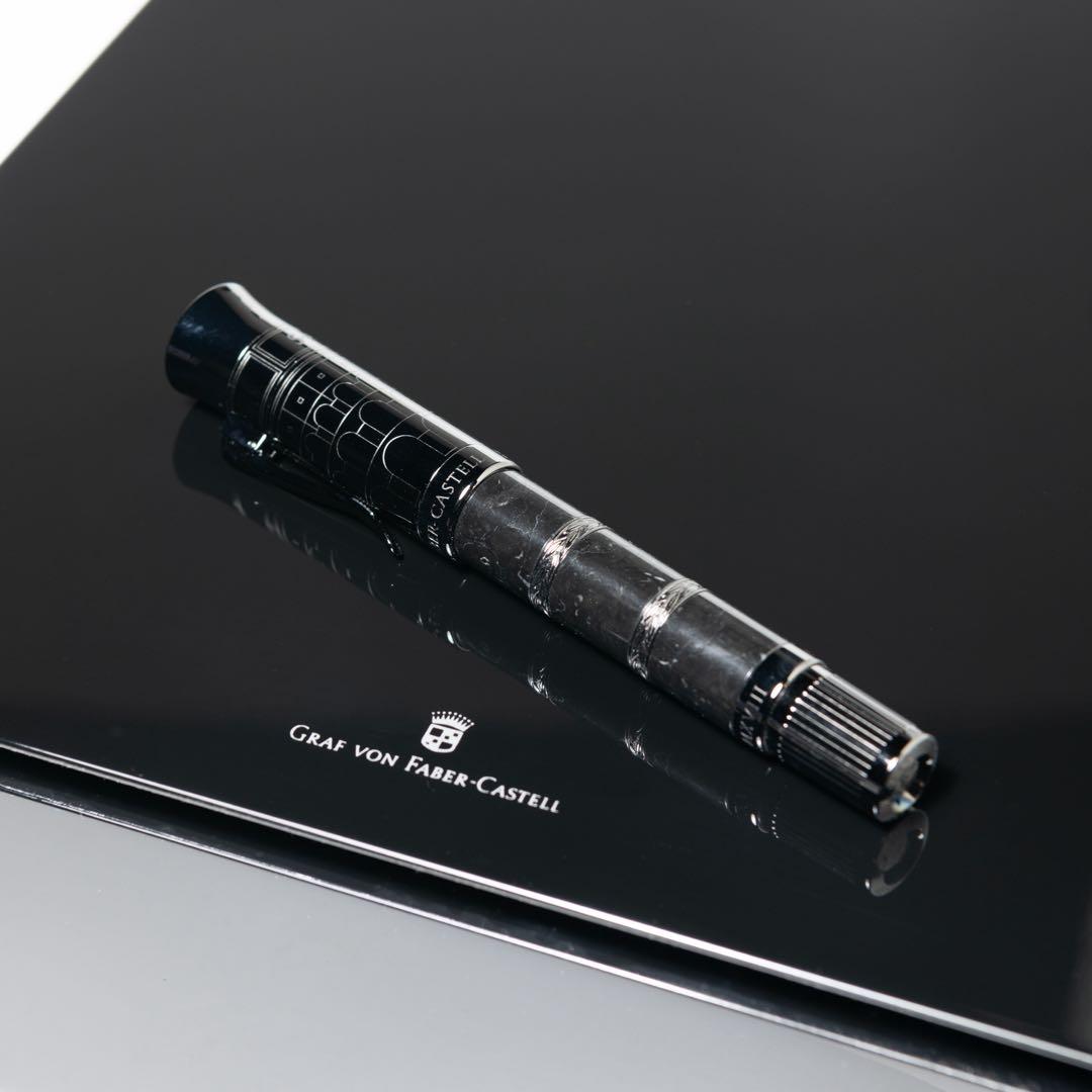 ファーバーカステル グラフ万年筆 POY2018 古代ローマ 黒 M 限定330