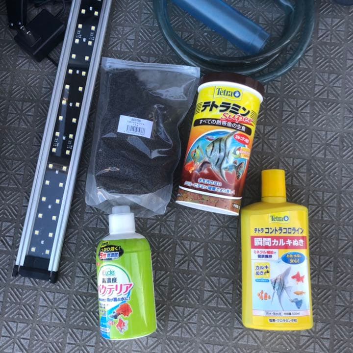 おまけ多数！熱帯魚水槽セット　60L NISSO ヒーター　LED フィルター