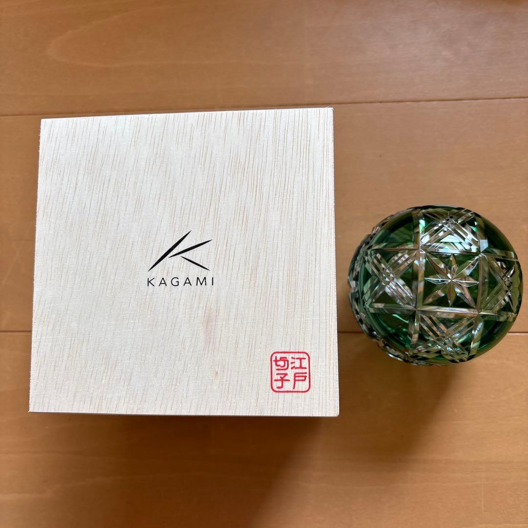 江戸切子　カガミクリスタル