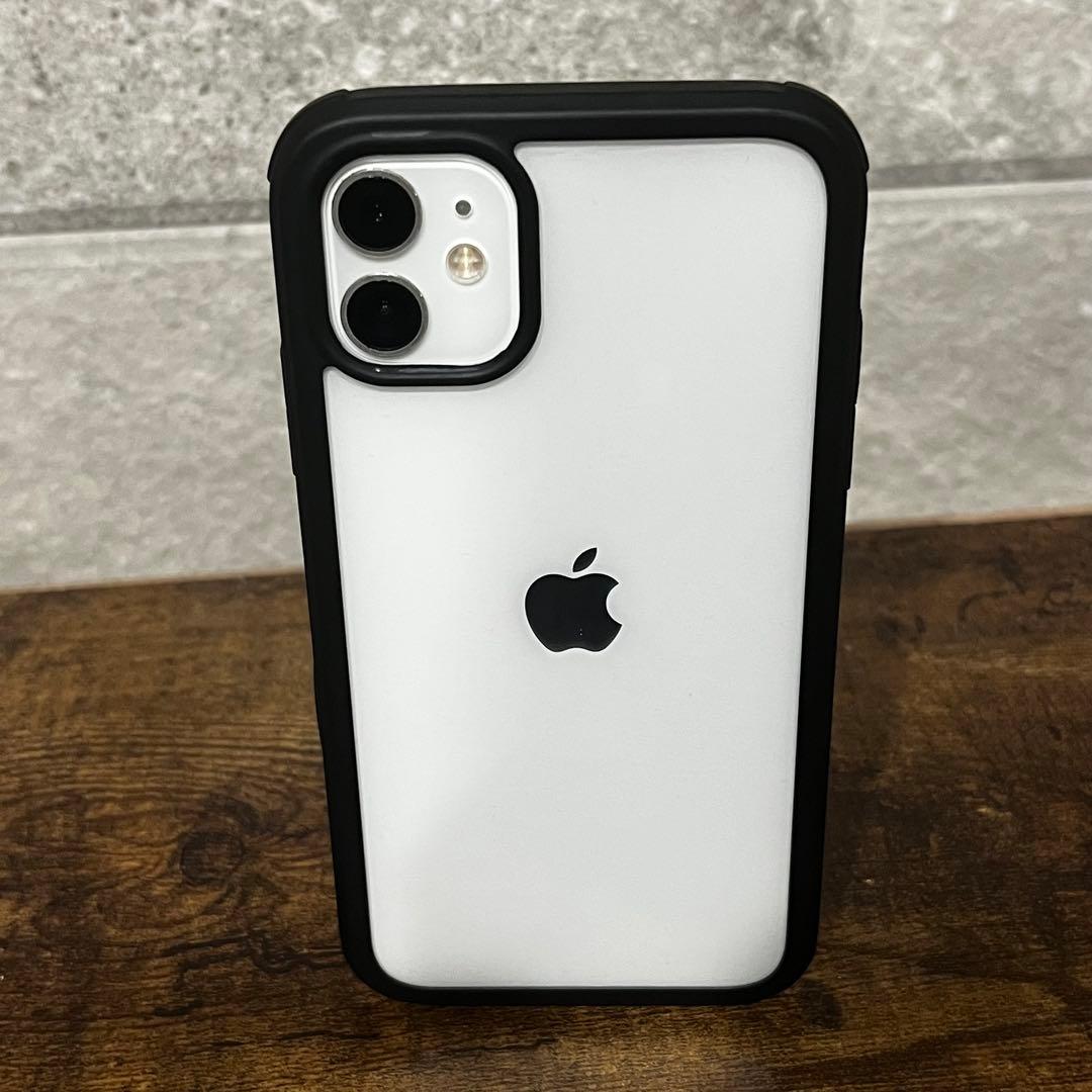 Apple iPhone 11 ホワイト 256GB【360度全方位ケース付き】