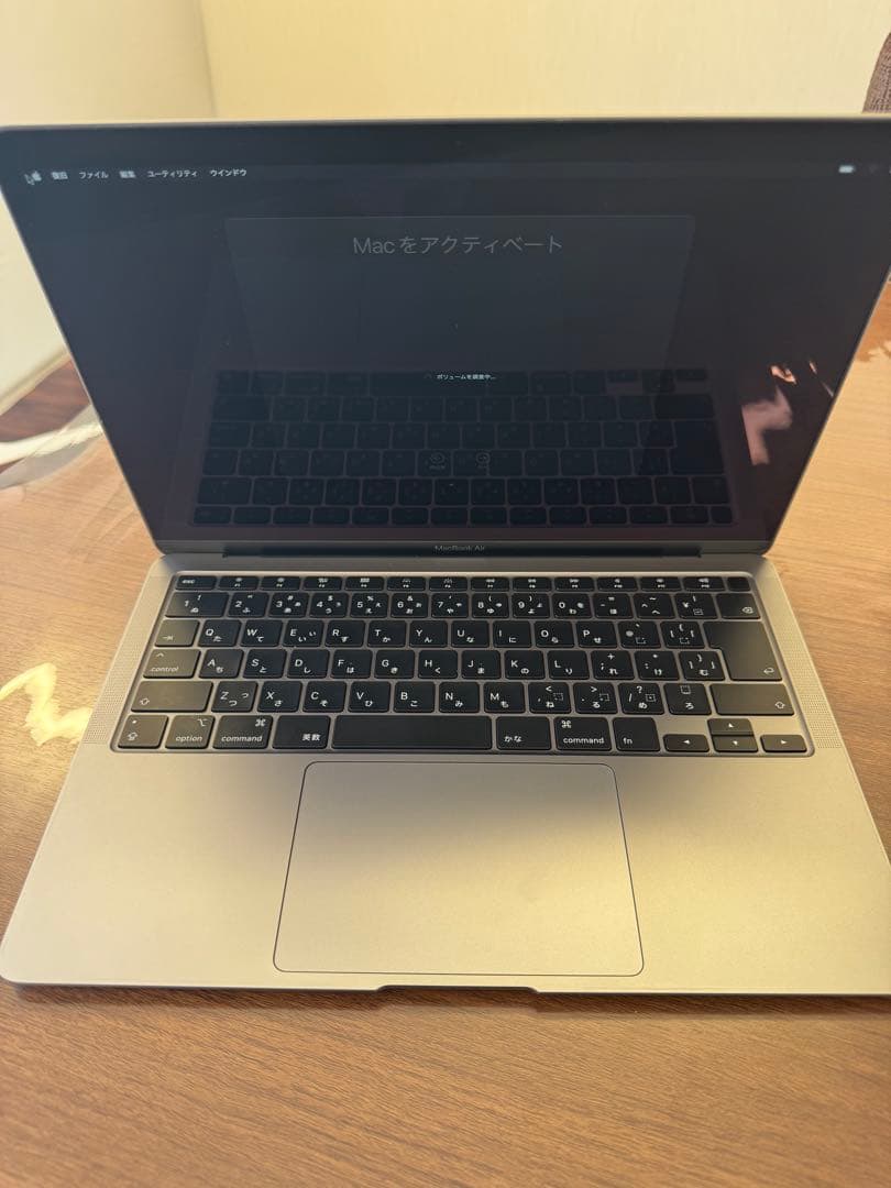 美品　Apple MacBook Air 13インチ 初期化済み
