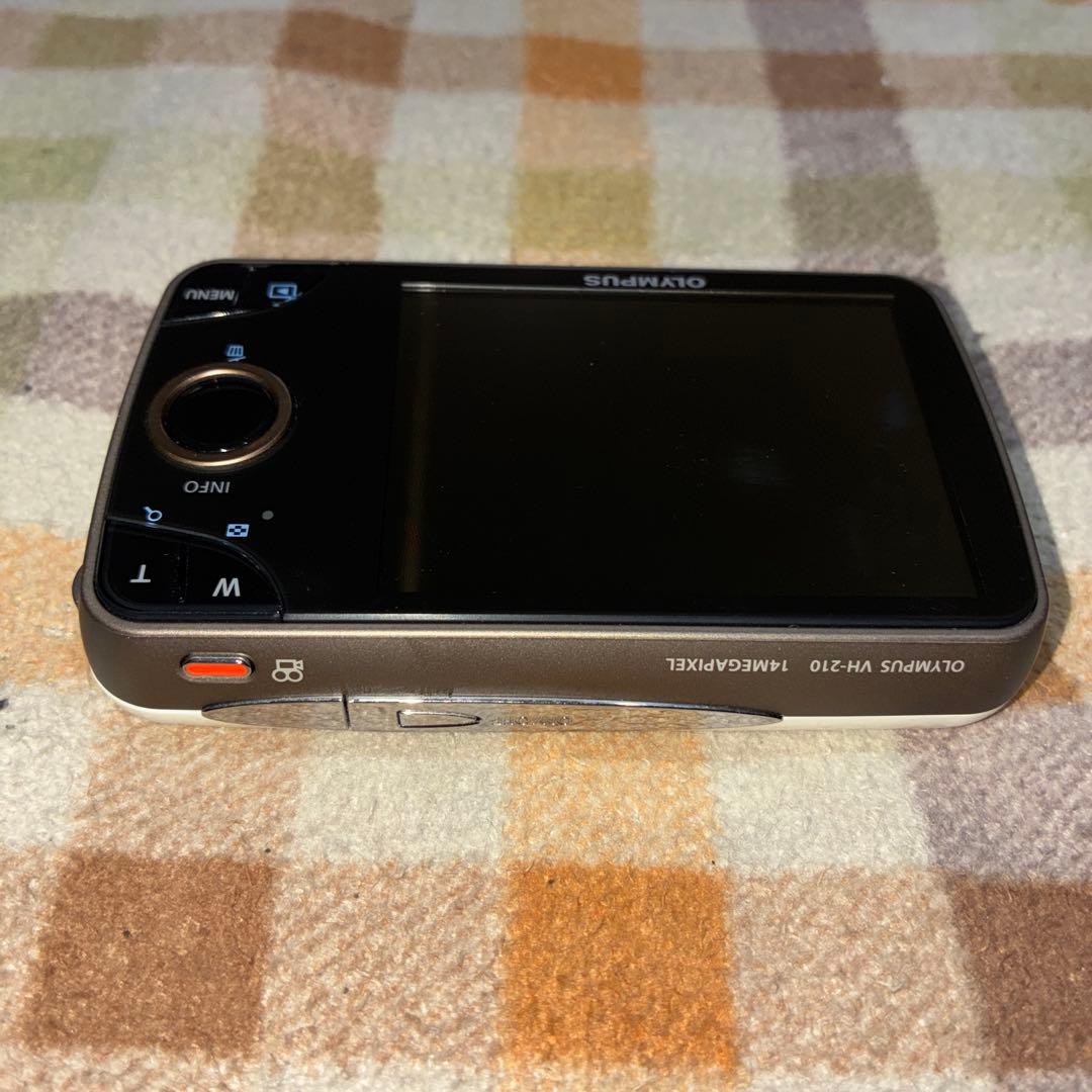 動作確認済　OLYMPUS VH-210 デジタルカメラ　ホワイト