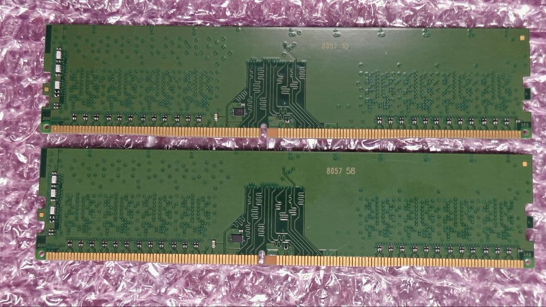 DDR4 8GBx2枚 16GB pc4-2400 動作確認済み ⑦