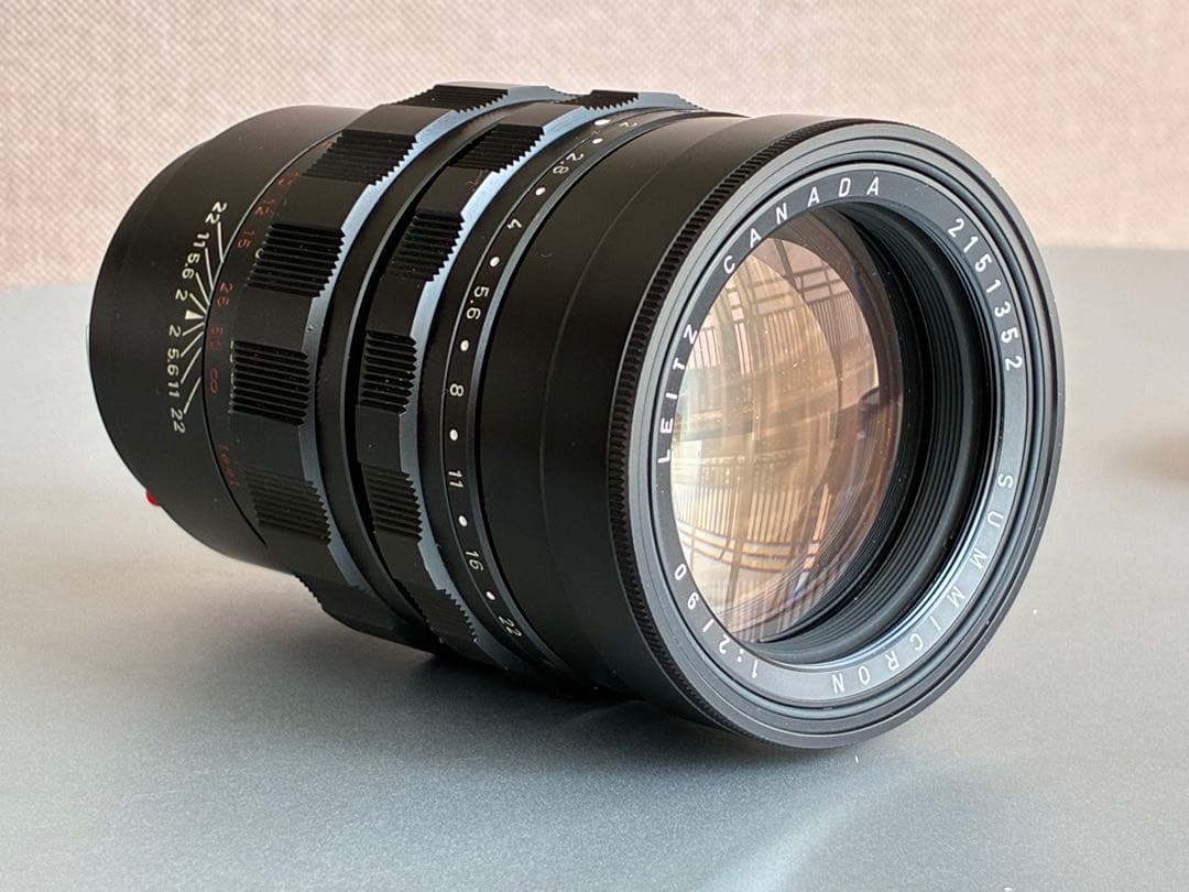 LEICAレンズ　SUMMICRON 90mm F2 2nd.