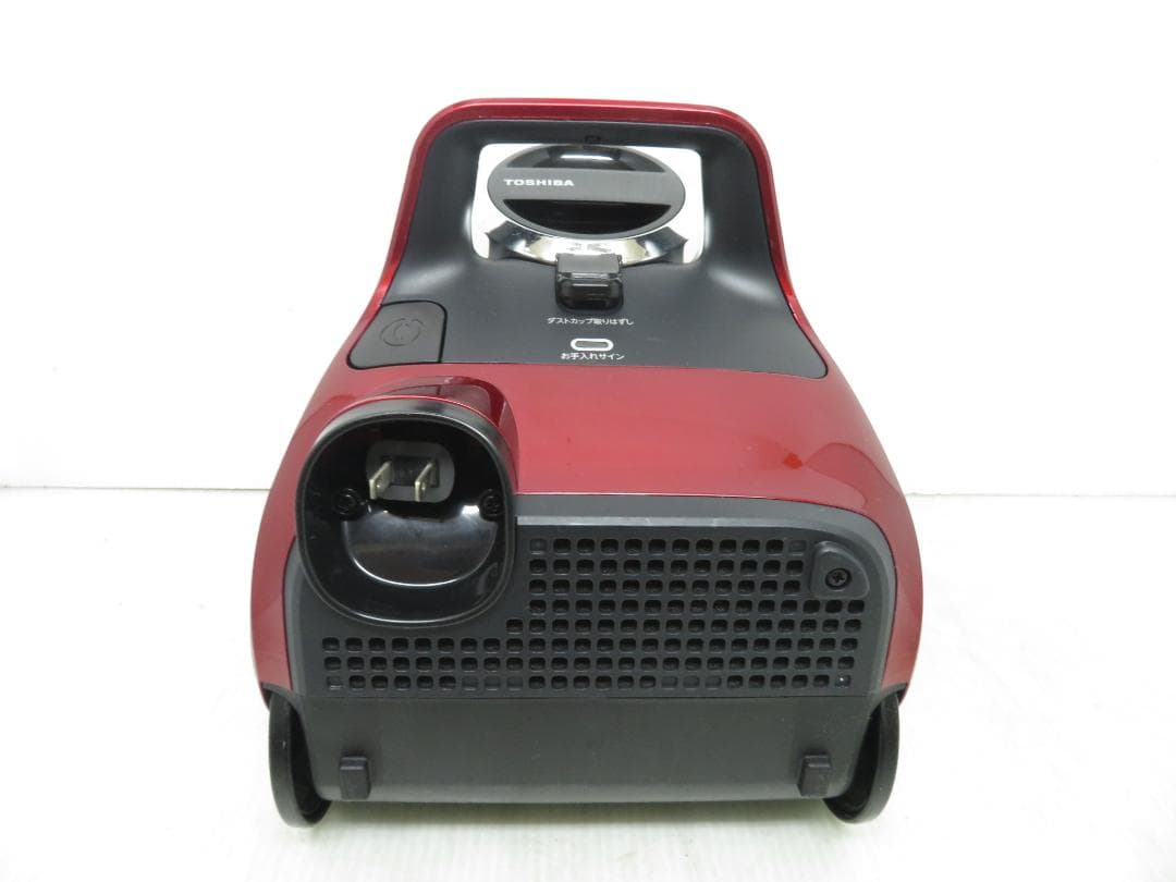 東芝 2022年製 トルネオ ミニ サイクロン掃除機 クリーナー レッド