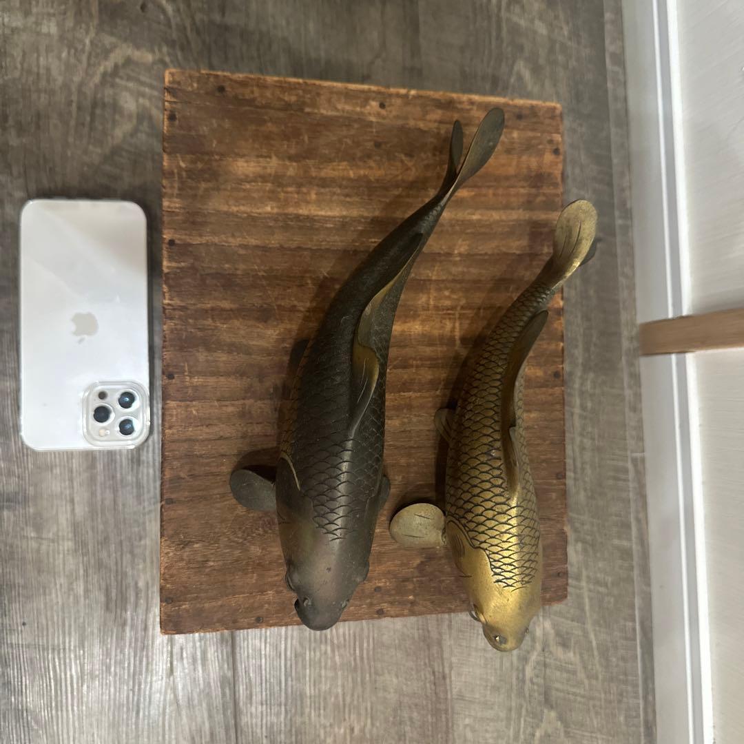 锦鲤の置物