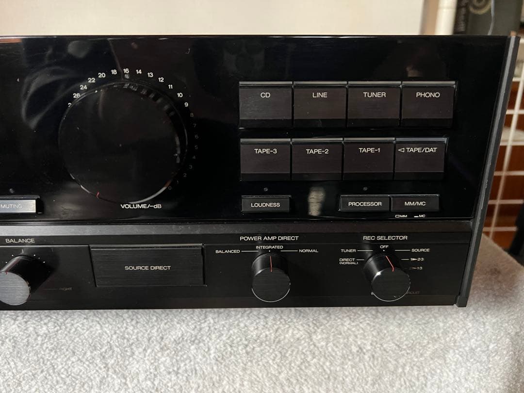 Sansui AU-707 プリメインアンプ ブラック
