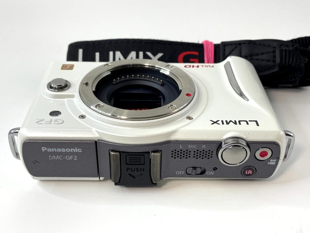 動作OK Panasonic LUMIX GF2 ホワイトボディ #2903
